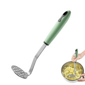 Mașină de zdrobire de cartofi din oțel inoxidabil Mașină de zdrobire cu sârmă gastronomică în siguranță Unelte de mână Masina de zdrobire de cartofi dulci Perfecte pentru piureul de cartofi și avocado