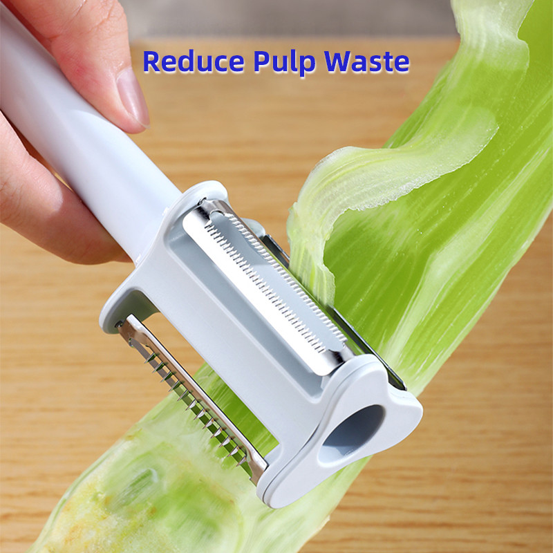 Vaisių skustukas su 3 peiliukais bulvių morkų tarka Julienne skustukas Daržovių pjaustyklė Vaisių daržovių įrankiai Virtuvės įtaisas