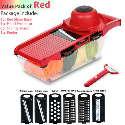 Tăiător de legume cu lamă de oțel răzătoare cu mai multe tăieturi pentru răzătoarea de legume răzătoare de morcovi pentru fructe Accesorii de bucătărie