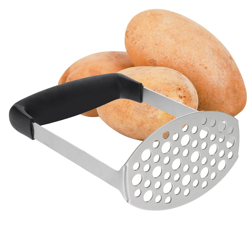 1PC din oțel inoxidabil cartofi noroi presiune noroi mașină zdrobitor cartofi Ricer fructe legume unelte accesorii de bucătărie