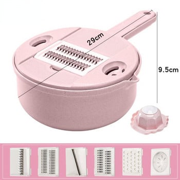 Μαχαίρι κουζίνας 12 τεμαχίων Vegetable Cutter Potato Peeler Kitchen Kitchen Kitchen Kitchen Kitchen Slice and Shredded Tomato Puree Τρίφτης λαχανικών