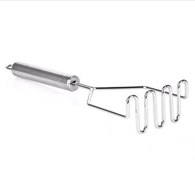 1 DB burgonyanyomó rozsdamentes acél hullámos burgonyaprés szerszámlap sima készítési eszköz konyhai edény