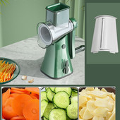 Többfunkciós görgős zöldségvágó burgonya sárgarépa szeletelő zöldség gyümölcs reszelő sajtreszelő diódaráló konyhai kütyük