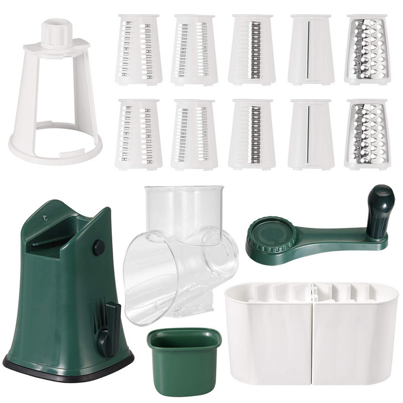 Többfunkciós görgős zöldségvágó burgonya sárgarépa szeletelő zöldség gyümölcs reszelő sajtreszelő diódaráló konyhai kütyük