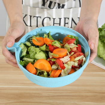 Резачка за салата Купа Чопър Рязане на зеленчуци Резачка за плодове Creative Split Quick Salad Фреза за плодове Кухненски инструменти