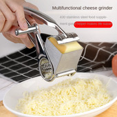Nerūdijančio plieno sūrio trintuvės rankinis riešutų riešutų malimo įrankis vaisiams ir daržovėms kūdikių maisto papildams
