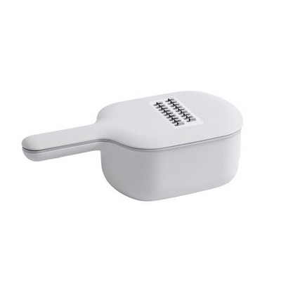 8 db PP rozsdamentes acél zöldségvágó mandolin szeletelő hámozó tároló kosárreszelő konyhai eszköz burgonya sárgarépa sajthoz