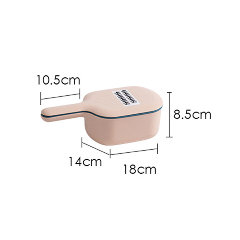 8 db PP rozsdamentes acél zöldségvágó mandolin szeletelő hámozó tároló kosárreszelő konyhai eszköz burgonya sárgarépa sajthoz