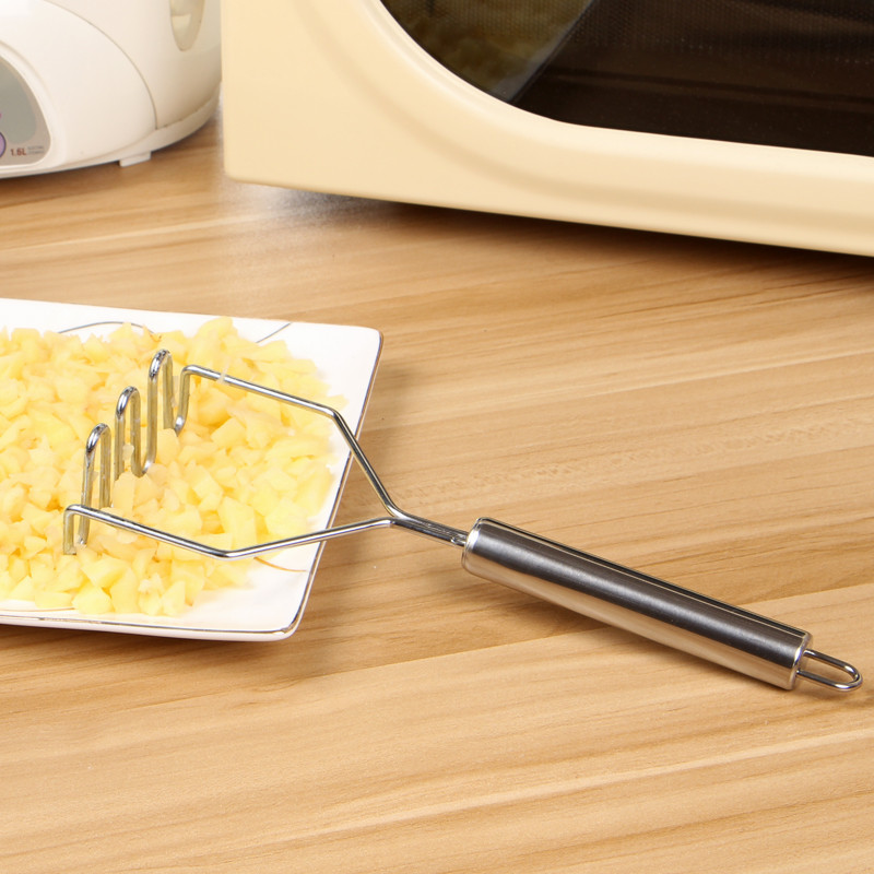 Alati za gnječenje krumpira valovitog oblika od nehrđajućeg čelika Kuhinjski rezač voća i povrća Drobilica Restoran Kuhinjski pribor Alati