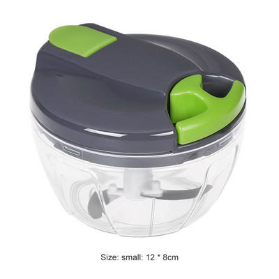 Rankinis maisto smulkintuvas daržovėms vaisiams Svogūnų smulkintuvas Traukiamas smulkintuvas Blenderis Maišytuvas Česnakų smulkintuvas Virtuvės priedai Įtaisai