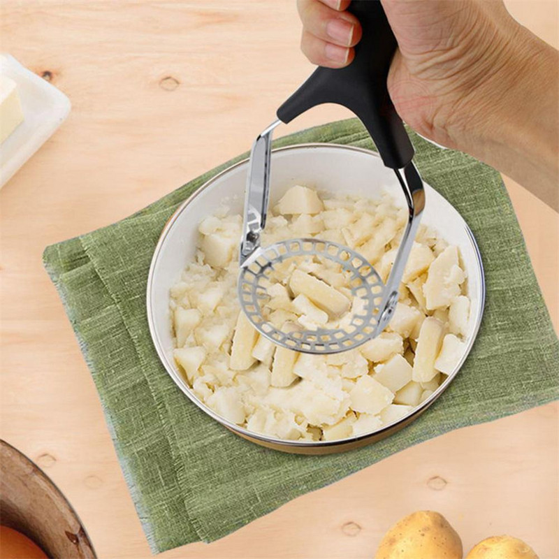Piure de cartofi Mașină de piure din oțel inoxidabil Linguriță de chiftele piure Ustensile de bucătărie de uz casnic Set de bucătărie Veselă
