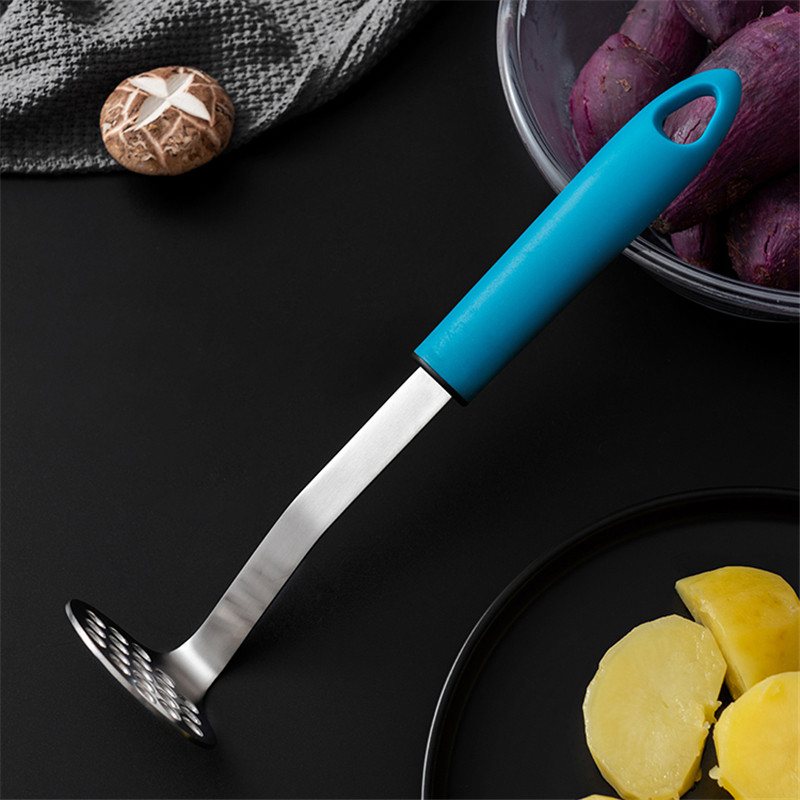 Picior din oțel inoxidabil Masina de avocado Instrumente pentru piure de cartofi Ajutoare pentru alimente pentru bebeluși Ajutoare pentru uz casnic Gadget de bucătărie pentru gătit Compactor de noroi