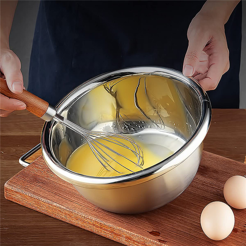 Rezač povrća Odvodna košara 3 u 1 Nehrđajući čelik Višenamjenska ribalica za povrće Julienne Aparat za salatu Zdjela Upotreba u kuhinji