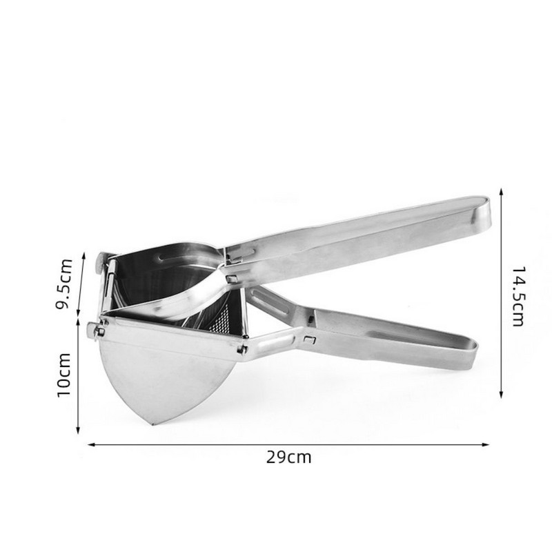 Daugiafunkcinis nerūdijančio plieno bulvių trintuvas, skirtas kūdikių maistui, vaisių ir daržovių sulčiaspaudė