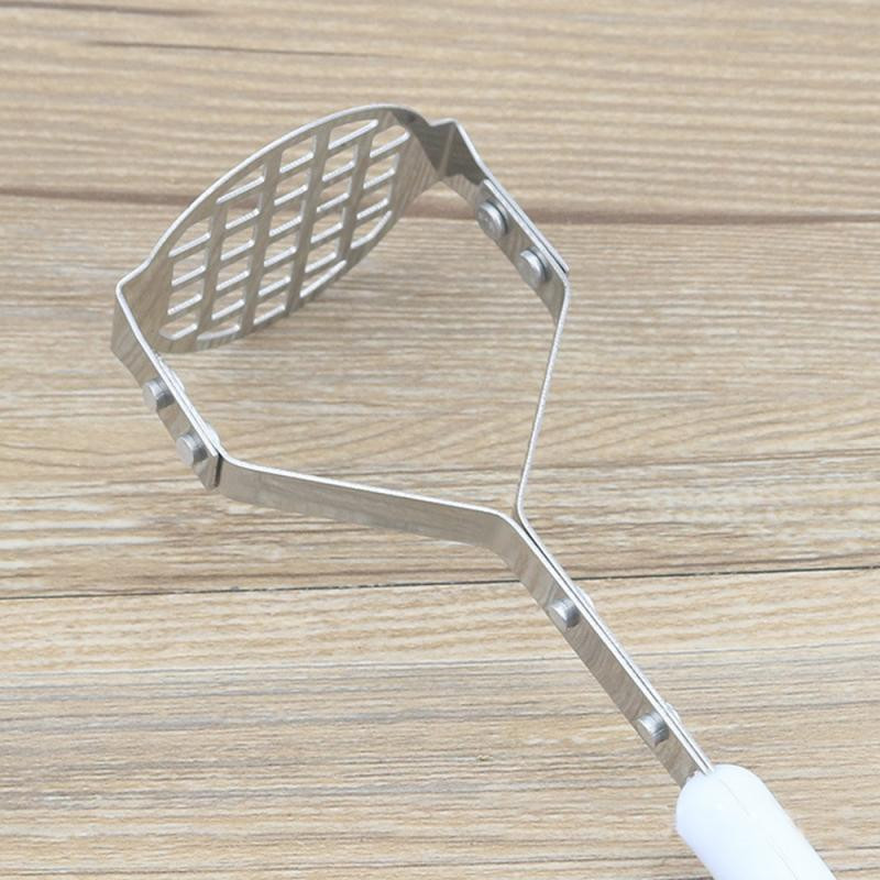 Nouă mașină de zdrobire pentru piure de cartofi Tocător de chipsuri de cartofi din oțel inoxidabil pentru tăietor manual de fructe noroi de cartofi chip de fructe unelte de bucătărie