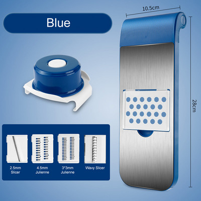 Zöldségreszelő Zöldségszeletelők Aprítógépek Multiszeletelő Hámozó Sárgarépa Gyümölcs 7 az 1-ben Zöldségvágó Konyhai eszközök