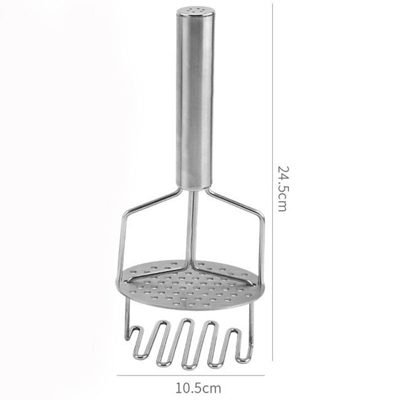 Rozsdamentes acél burgonyaprés Gyümölcs Zöldség Szerszám Prés Zúzó konyhai eszközök Kézi burgonyapüré prés