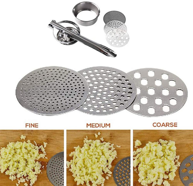 Élelmiszer-minőségű burgonyapréselők rozsdamentes acél Kereskedelmi kézikönyv Burgonyaprés Gyümölcsfacsaró Konyhai szerszám