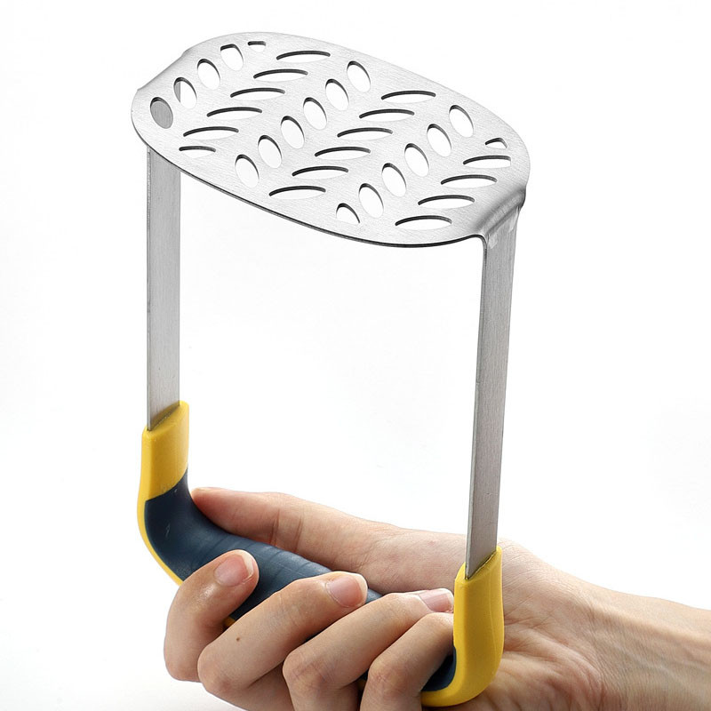 Nouă piure de cartofi din oțel inoxidabil Piure de cartofi dulci, dovleac, fructe, piure de fructe auxiliare, accesorii de bucătărie, gadget de casă