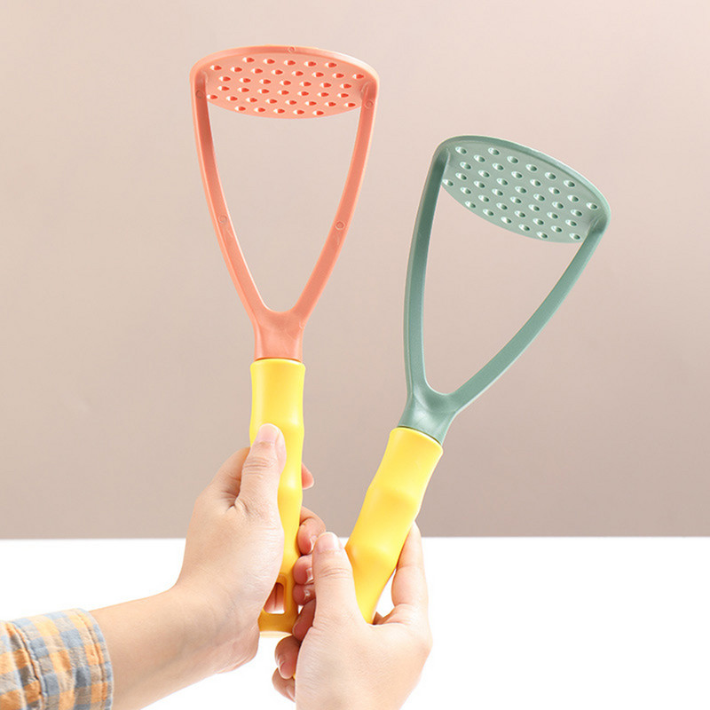 Konyhai Burgonyanyomó Sárgarépaprés iszapgép Fokhagymadaráló Hordozható kézi Gyümölcs-zöldség konyhai robotgépek fogantyúval