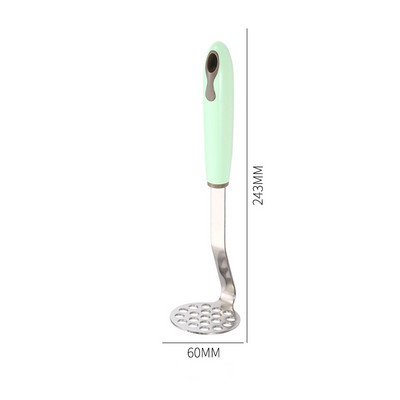 Kreatív konyhai kütyü Sárprés Burgonyanyomó Rizzasztópüré Gyümölcsléfőző Rozsdamentes acél burgonyadaráló nyomógép Gyümölcsszerszámok