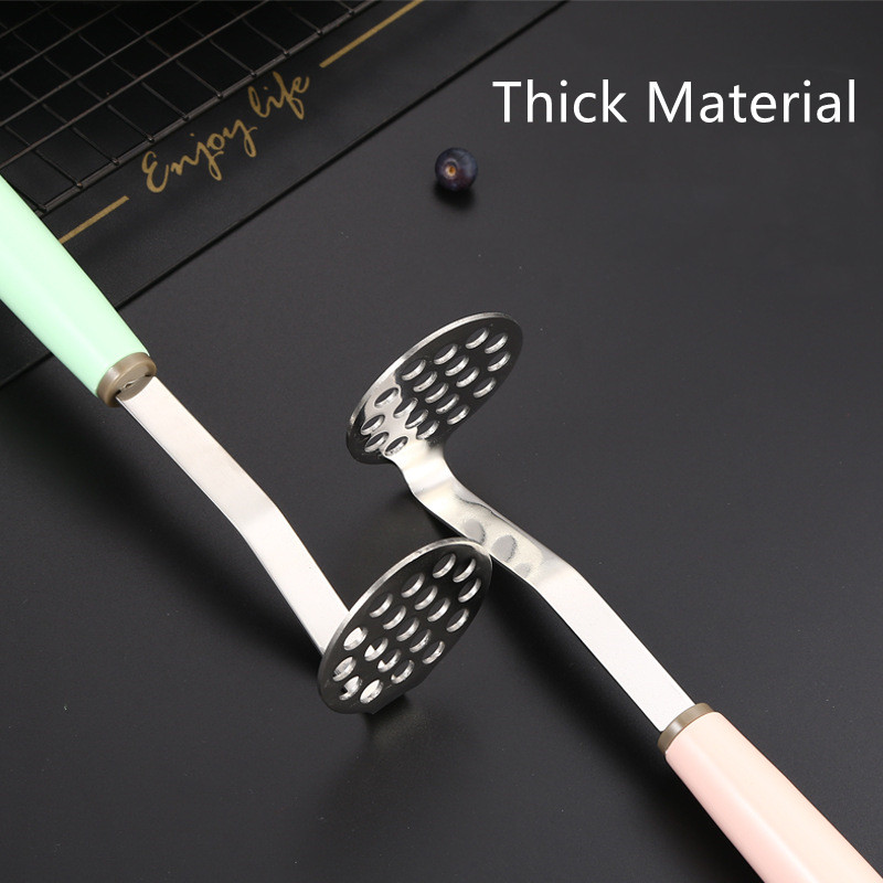 Kreatív konyhai kütyü Sárprés Burgonyanyomó Rizzasztópüré Gyümölcsléfőző Rozsdamentes acél burgonyadaráló nyomógép Gyümölcsszerszámok