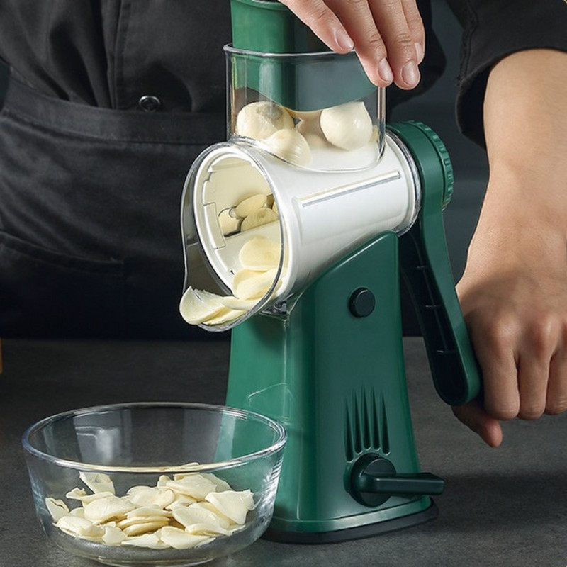 Rolă multifuncțională 5 în 1 Răzătoare pentru legume Tocător de legume Tăiător de fructe de cartofi Tăiător de legume Răzătoare de nuci Gadgets de bucătărie