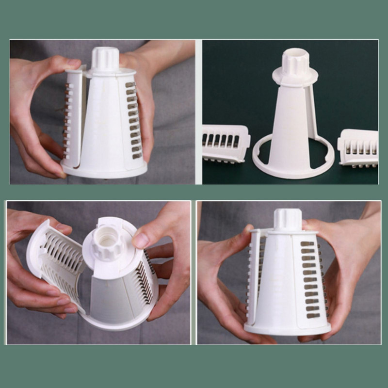 Rolă multifuncțională 5 în 1 Răzătoare pentru legume Tocător de legume Tăiător de fructe de cartofi Tăiător de legume Răzătoare de nuci Gadgets de bucătărie