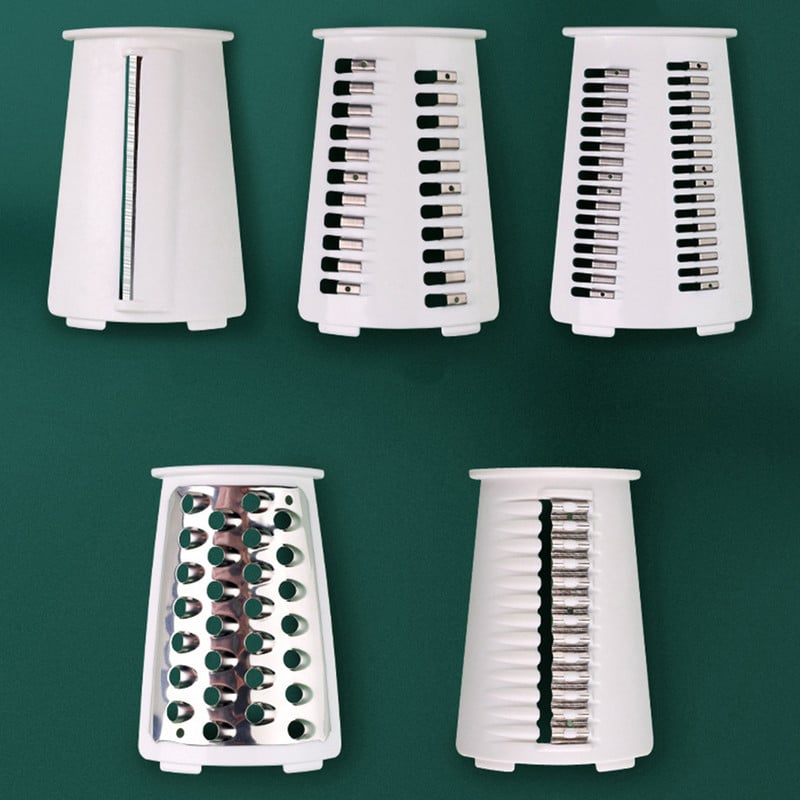 Rolă multifuncțională 5 în 1 Răzătoare pentru legume Tocător de legume Tăiător de fructe de cartofi Tăiător de legume Răzătoare de nuci Gadgets de bucătărie