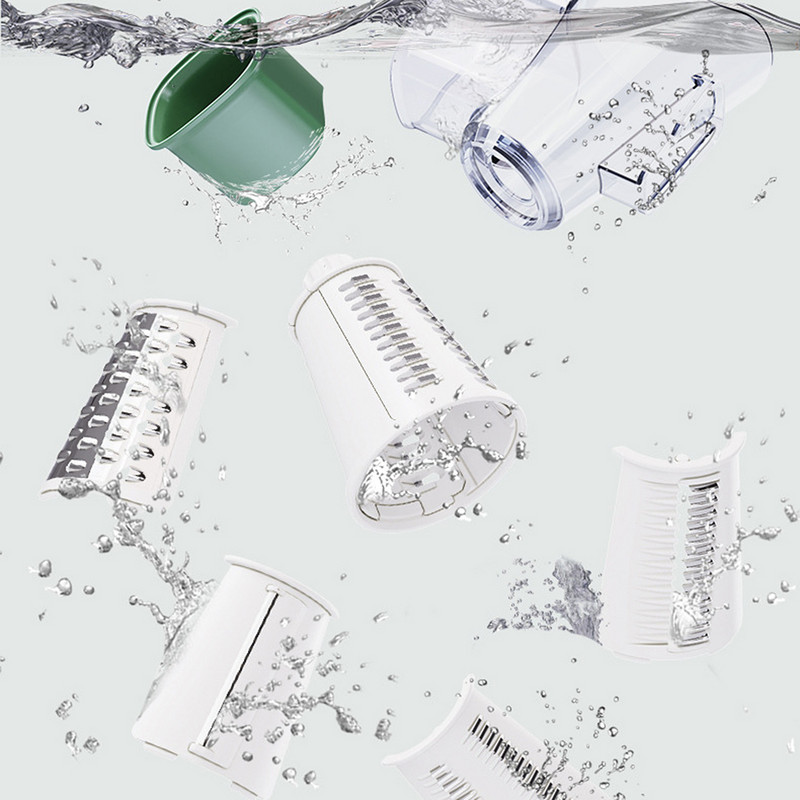 Rolă multifuncțională 5 în 1 Răzătoare pentru legume Tocător de legume Tăiător de fructe de cartofi Tăiător de legume Răzătoare de nuci Gadgets de bucătărie