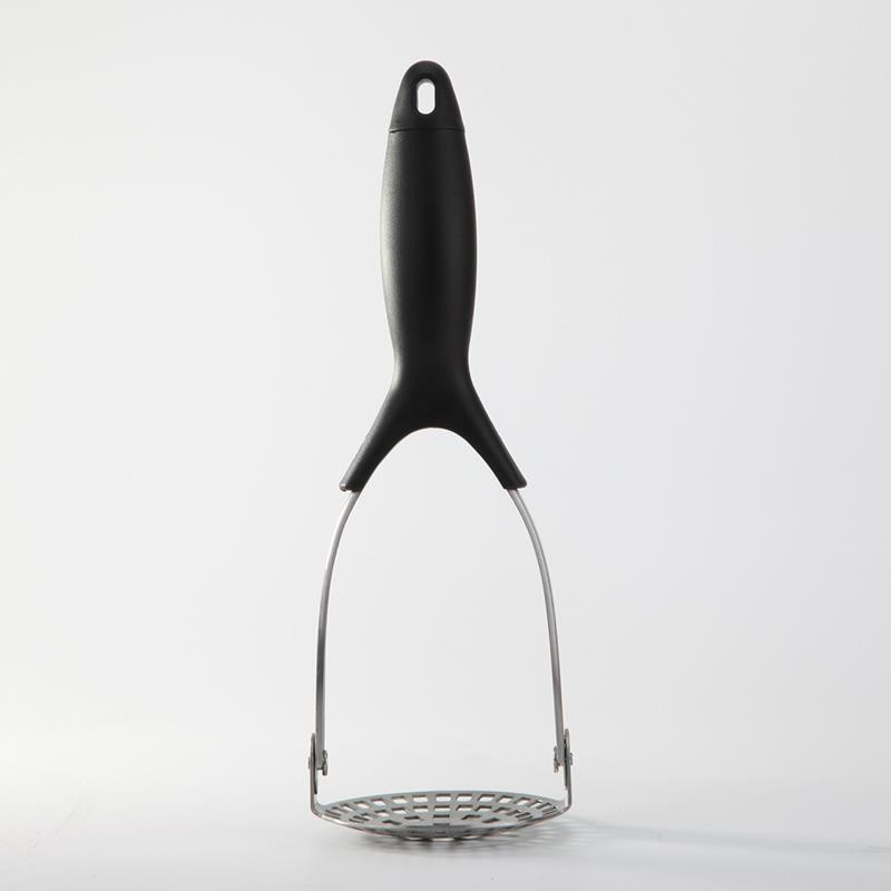 Mașină de zdrobire de mână din oțel inoxidabil pentru piure de cartofi neted, unelte pentru fructe și legume