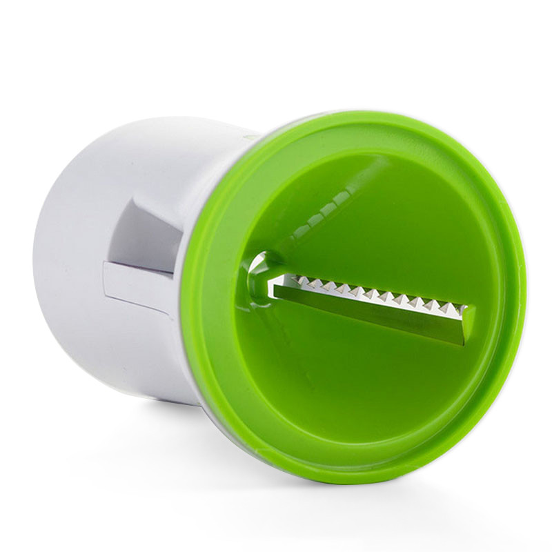 1 bucată ABS din oțel inoxidabil Pâlnie spirală răzătoare pentru legume morcovi castraveți tăietor frunze de legume Gadget de bucătărie