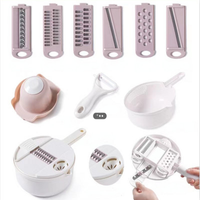 Többfunkciós saláta zöldség vágó sárgarépa burgonya kézi aprító reszelő konyha kényelmes divat egyszerű zöldség szerszám