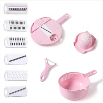 Többfunkciós saláta zöldség vágó sárgarépa burgonya kézi aprító reszelő konyha kényelmes divat egyszerű zöldség szerszám