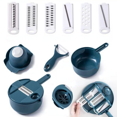 Többfunkciós saláta zöldség vágó sárgarépa burgonya kézi aprító reszelő konyha kényelmes divat egyszerű zöldség szerszám