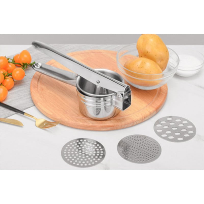 masina de presat cartofi din otel inoxidabil masina de zdrobire de cartofi gadgeturi si accesorii de bucatarie multifunctionale instrument fructe legume unelte