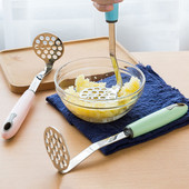 Rozsdamentes acél burgonyanyomó Háztartási Lila Burgonyanyomó Kézi Konyhai Kiegészítők Növényi eszközök Háztartási kellékek