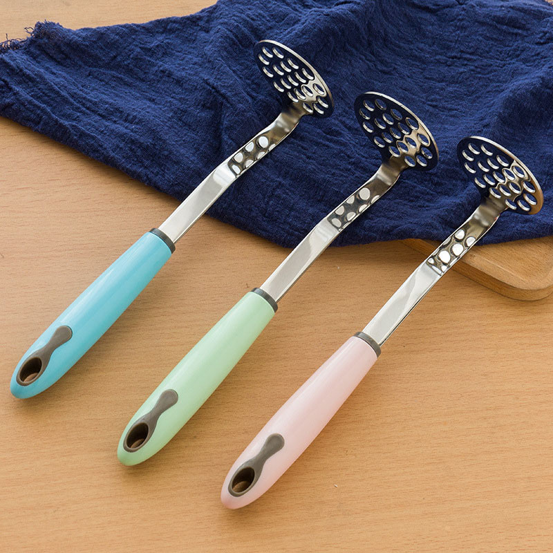 Rozsdamentes acél burgonyanyomó Háztartási Lila Burgonyanyomó Kézi Konyhai Kiegészítők Növényi eszközök Háztartási kellékek