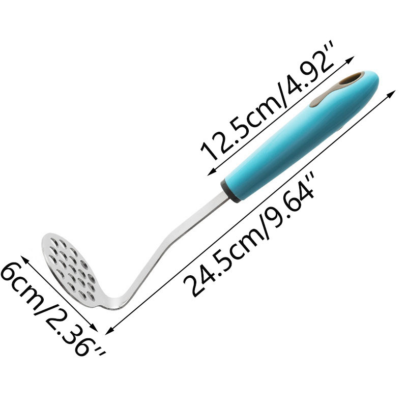 Rozsdamentes acél burgonyanyomó Háztartási Lila Burgonyanyomó Kézi Konyhai Kiegészítők Növényi eszközök Háztartási kellékek