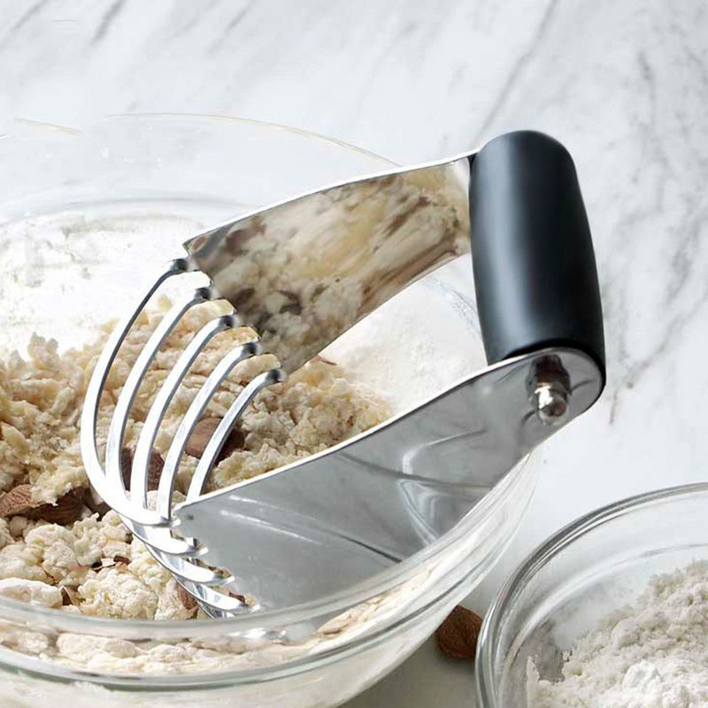 Professzionális burgonya aprító tészta turmixgép lisztkeverő rozsdamentes acél pengékkel tészta pite számára