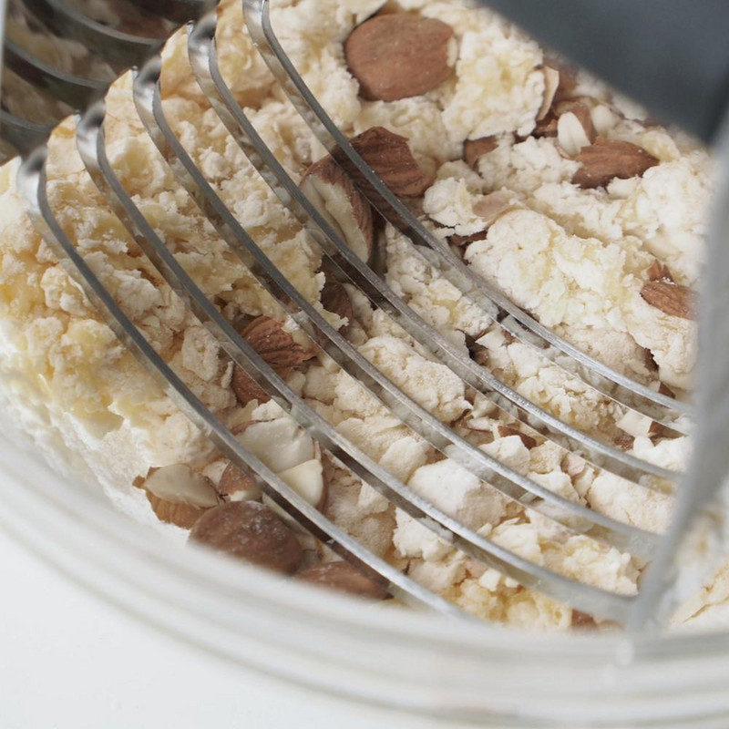 Professzionális burgonya aprító tészta turmixgép lisztkeverő rozsdamentes acél pengékkel tészta pite számára