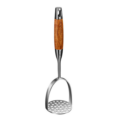 Mașină de zdrobire de cartofi din oțel inoxidabil Mașină de zdrobire pentru alimente pentru bebeluși Unelte pentru storcator de fructe și legume Concasor de presare Accesorii durabile de bucătărie