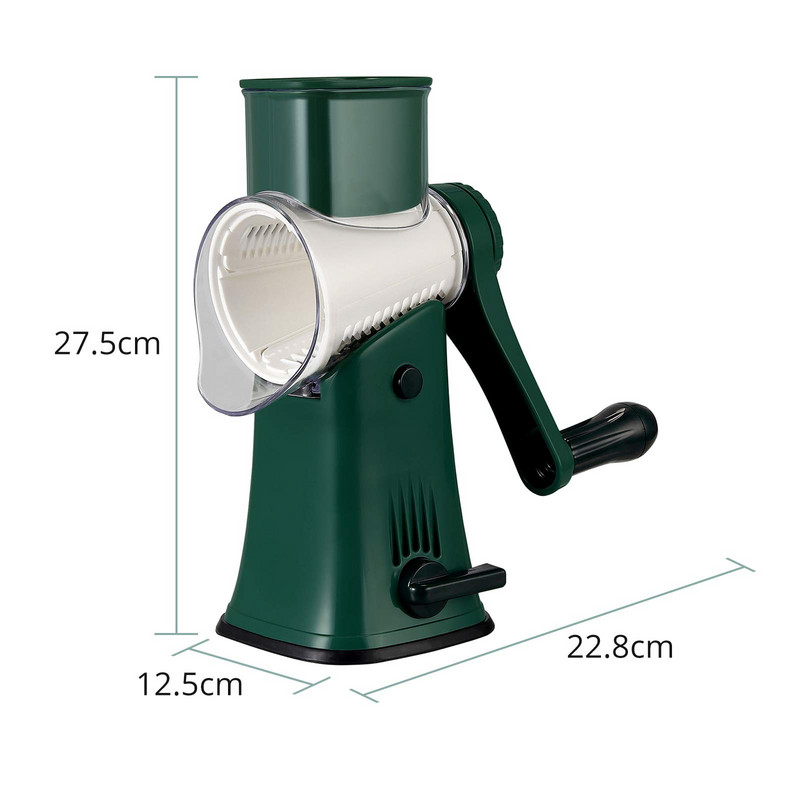 5 în 1 lame înlocuibile Rolă răzătoare pentru legume Tocător de legume multifuncțional Mașină de tăiat fructe de cartofi Tăiător de legume Ustensile de bucătărie