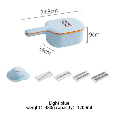 MDZF Sjeckalica za povrće Sjeckalice za krumpir Rezači Rezač Alat za izradu Rezač od nehrđajućeg čelika kuhinjski alati Dodaci