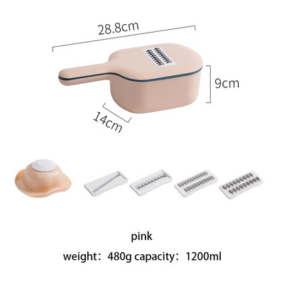 MDZF Sjeckalica za povrće Sjeckalice za krumpir Rezači Rezač Alat za izradu Rezač od nehrđajućeg čelika kuhinjski alati Dodaci