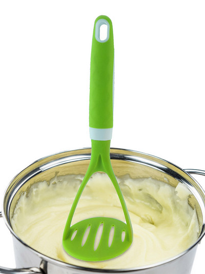 1 τμχ Potato Masher Ευέλικτο εργαλείο σιλικόνης χεριού για συσκευές κουζίνας Αξεσουάρ Αντικολλητικό νάιλον πιεστήριο φαγητού