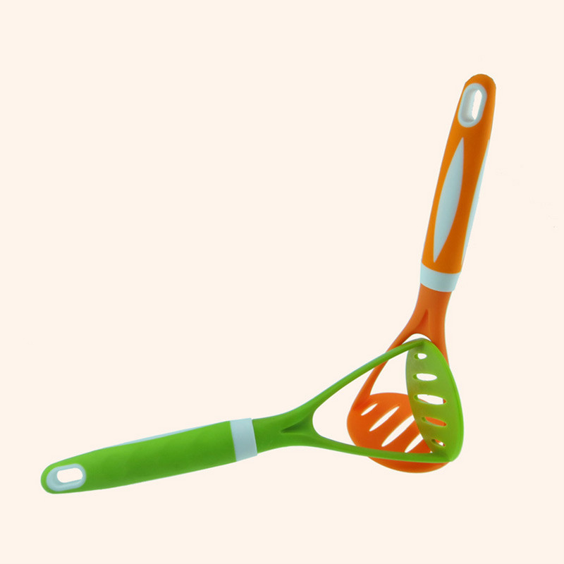 1 db burgonyanyomó sokoldalú kézi szilikon nyomóeszköz konyhai eszközökhöz Tartozékok tapadásmentes kézi nylon élelmiszernyomó