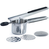 Potato Ricer, Potato Mash με 3 εναλλάξιμους δίσκους για ελαφρύ και αφράτο πουρέ πατάτας, φρούτα, λαχανικά, παιδικές τροφές