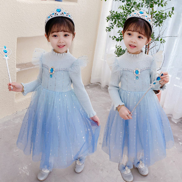 Modern, tüll és kövekkel díszített gyerekruha lányoknak