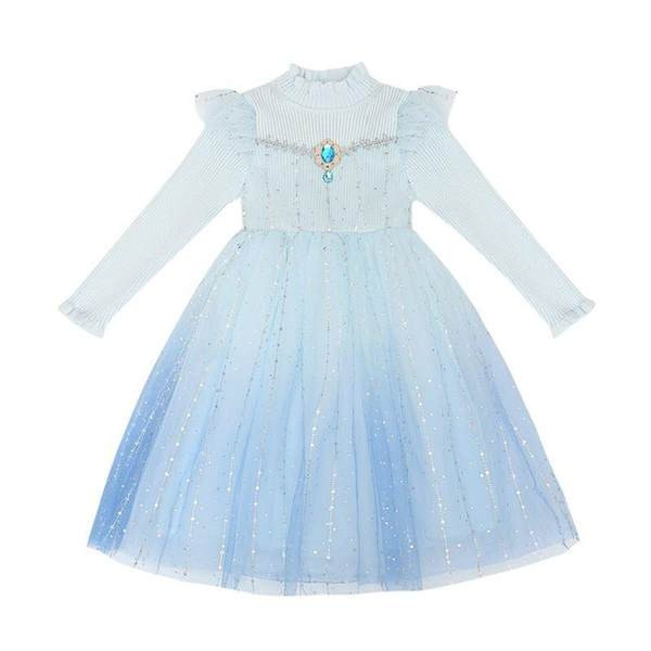 Modern, tüll és kövekkel díszített gyerekruha lányoknak